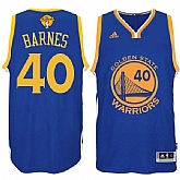 Golden State Warriors #40 Harrison Barnes Royal 2017 NBA Finals Swingman Jersey,baseball caps,new era cap wholesale,wholesale hats